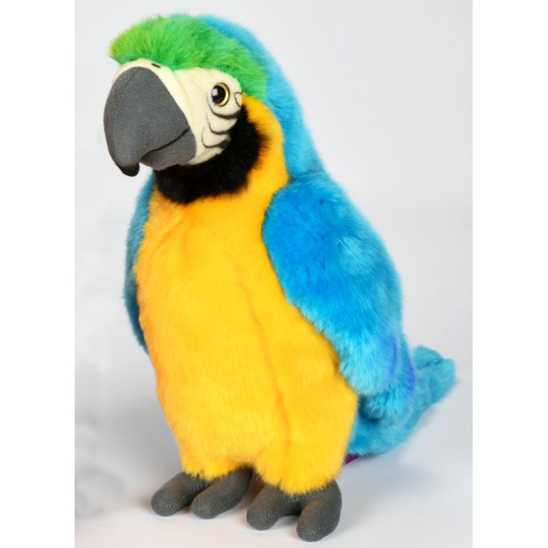 Universal - Conversation électrique perroquet peluche peluche oiseau jouet  (bleu) - Doudous - Rue du Commerce