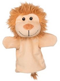 Marionnette à main lion