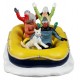 Rafting sur la neige en famille Lemax