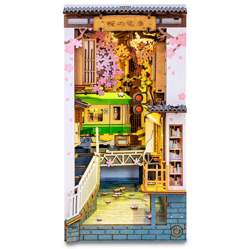Miniature] Maquette ruelle 3D serre-livre Magic house