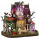 Maison et jardin hantés lumineux LEMAX Halloween