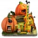 Motel Citrouille lumineux Lemax Halloween