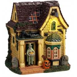 Maison du squelette lumineuse Lemax Halloween