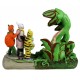 Plante carnivore et enfants Lemax Halloween