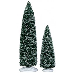 Arbres enneigés grand et moyen Lot de 2 Lemax