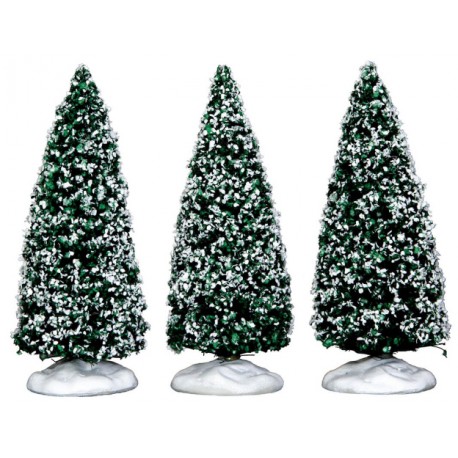 Arbres enneigés petits Lot de 3 Lemax