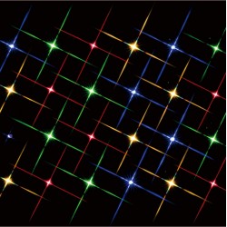 Guirlande de 24 lumières multicolores Lemax