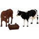 Vaches Lot de 3 Lemax