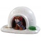 Chien dans igloo Lemax