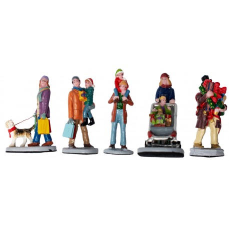 Figurines aimantées pour plateforme magnétique Lot de 5