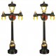 Lampadaires lumineux décorés Lot de 2 Luville