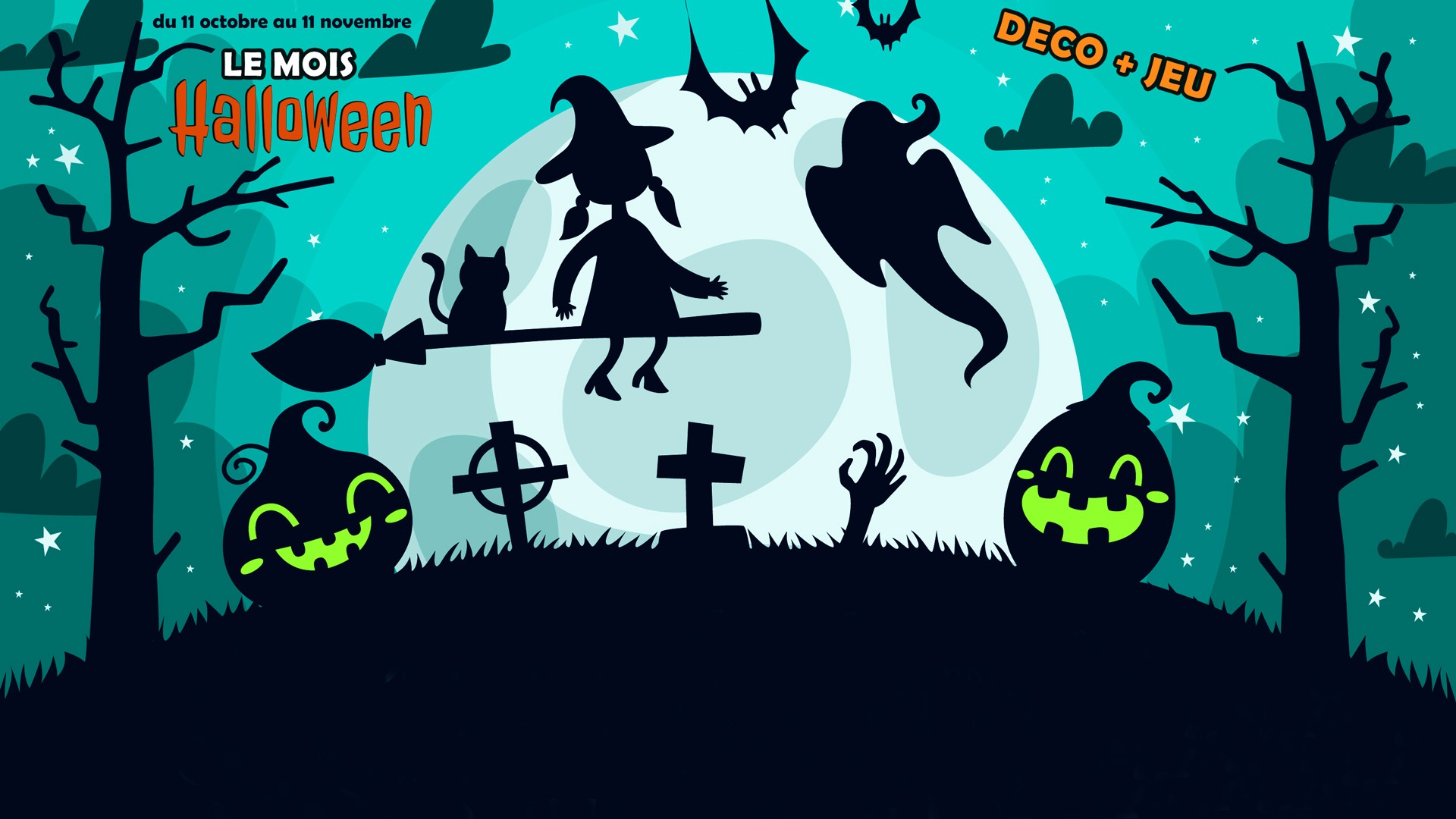 Profitez du Mois Halloween du 11 octobre au 11 novembre